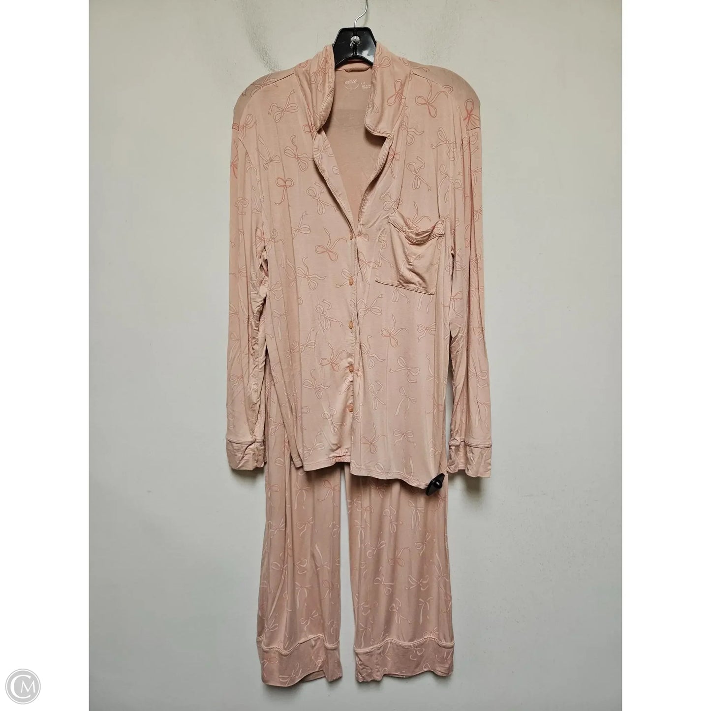 Pajamas 2pc By Aerie In Pink, Size: Xs