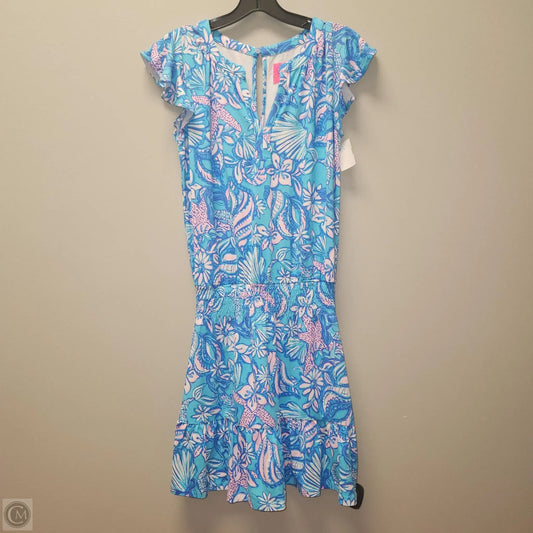 Dress Designer By Lilly Pulitzer In Blue & Pink, Size: Xs