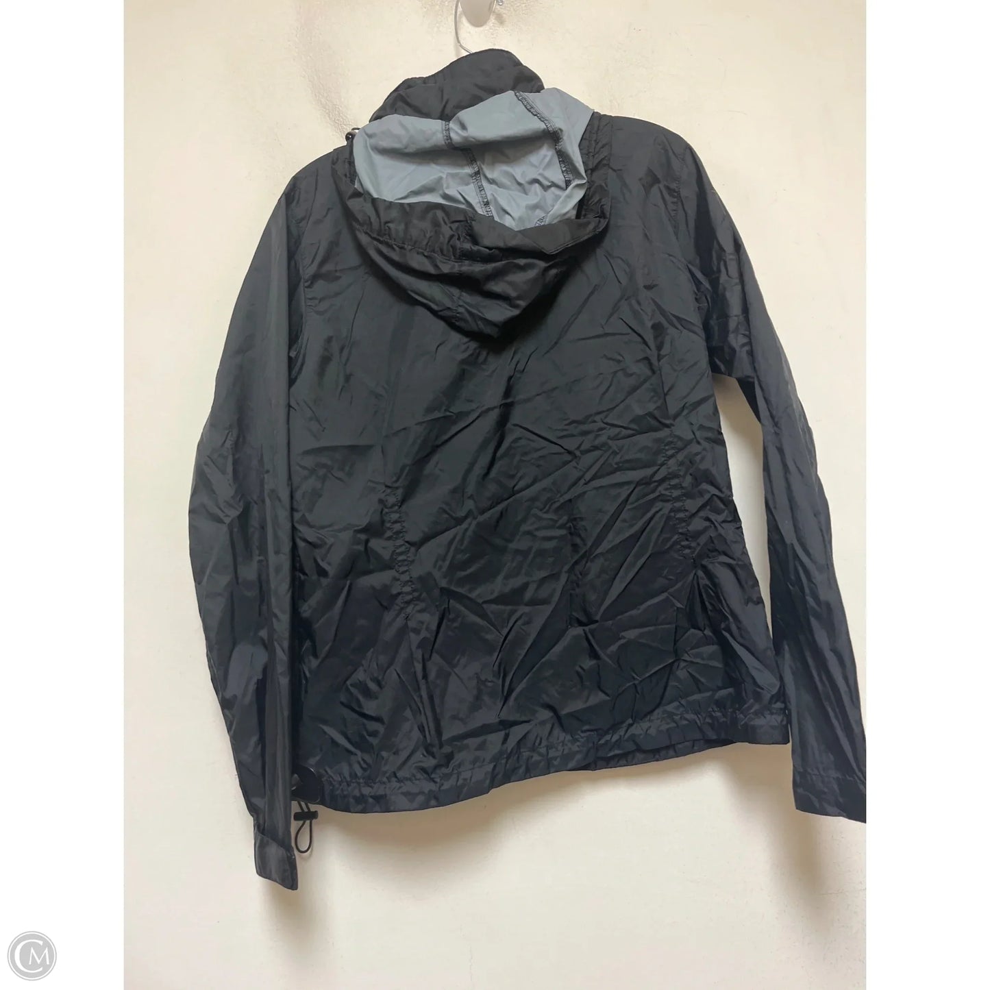 Coat Raincoat By Columbia In Black, Size: L