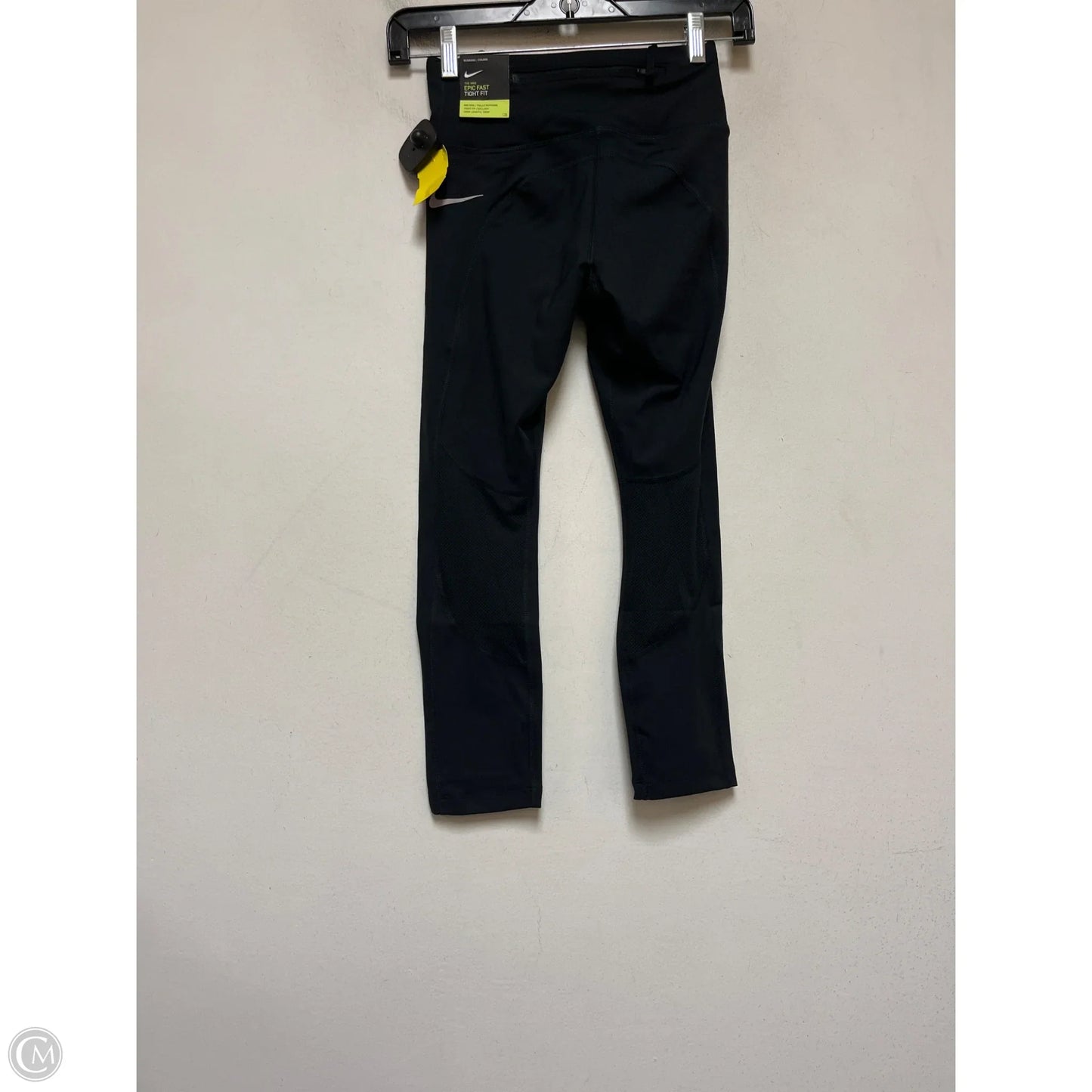 Athletic Leggings By Nike Apparel In Black, Size: Xs