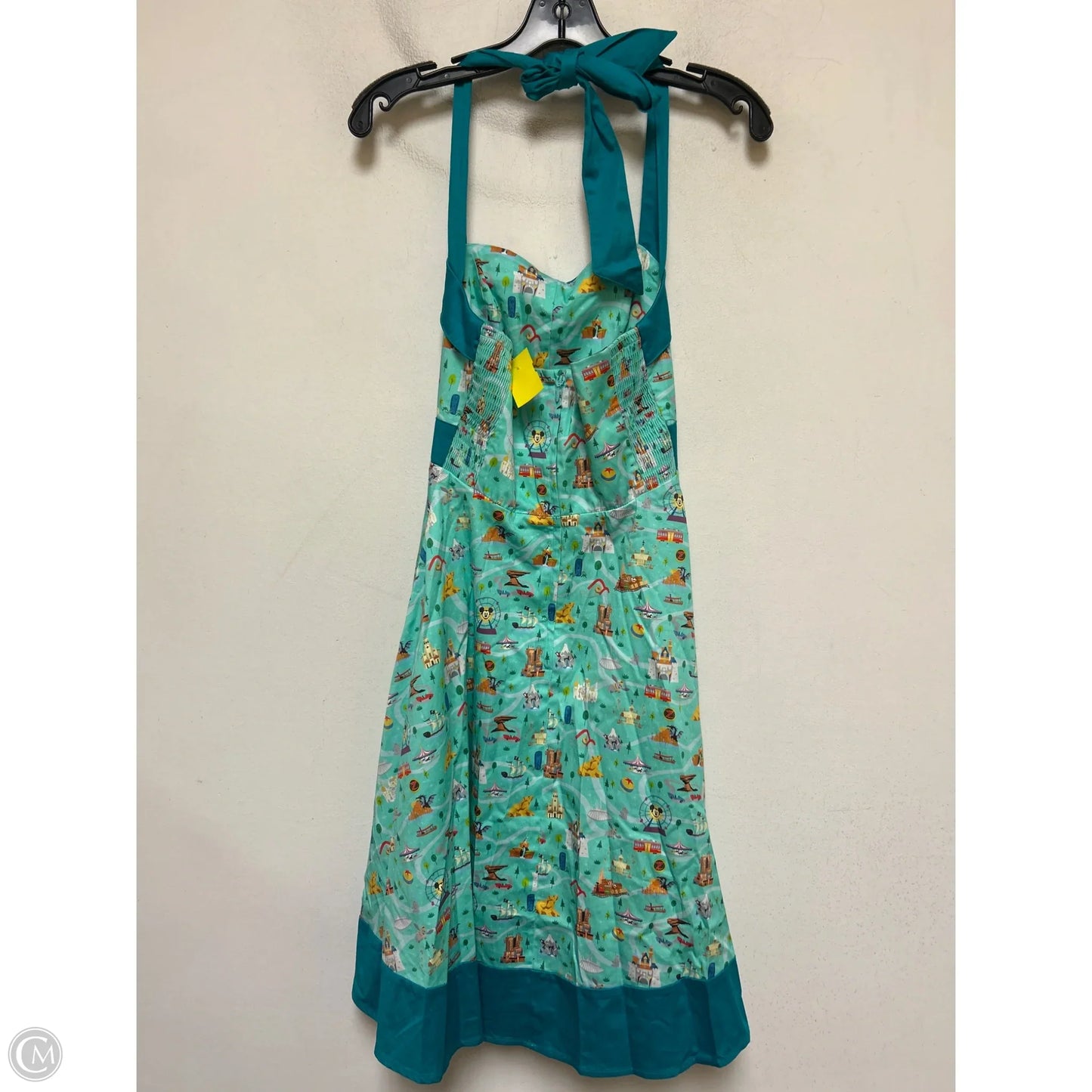 Dress Casual Short By Disney Store In Green, Size: Xs