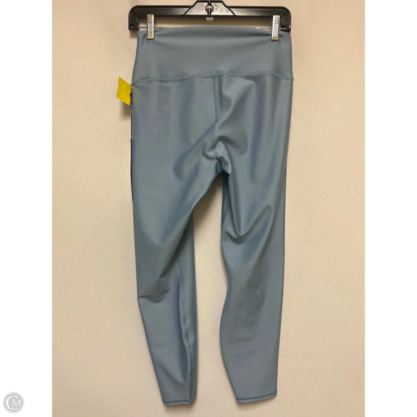 Athletic Leggings By Alo In Blue, Size: L