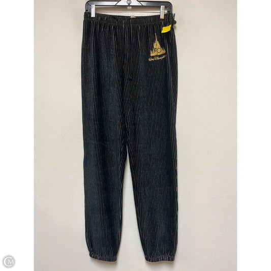 Athletic Pants By Disney Store In Black & Gold, Size: Xs