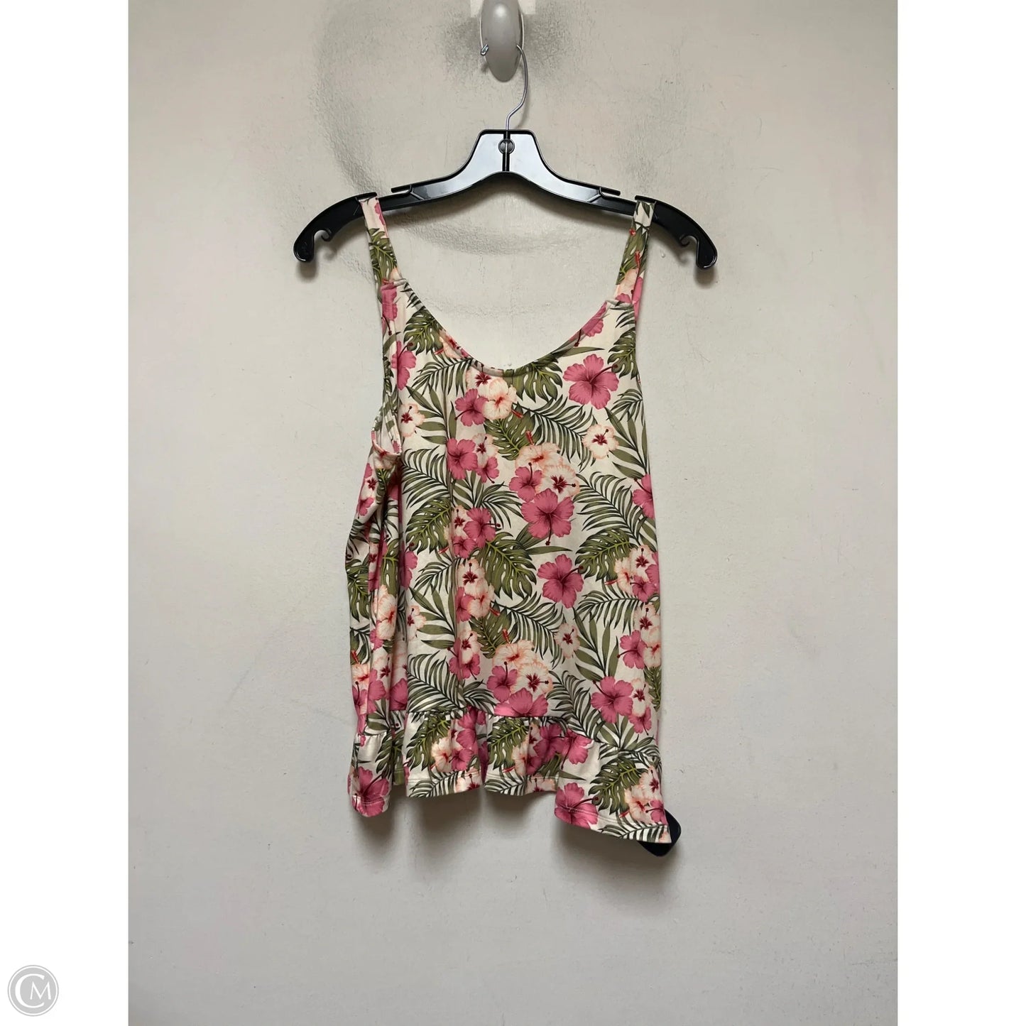 Pajamas 2pc By Clothes Mentor In Tropical Print, Size: L