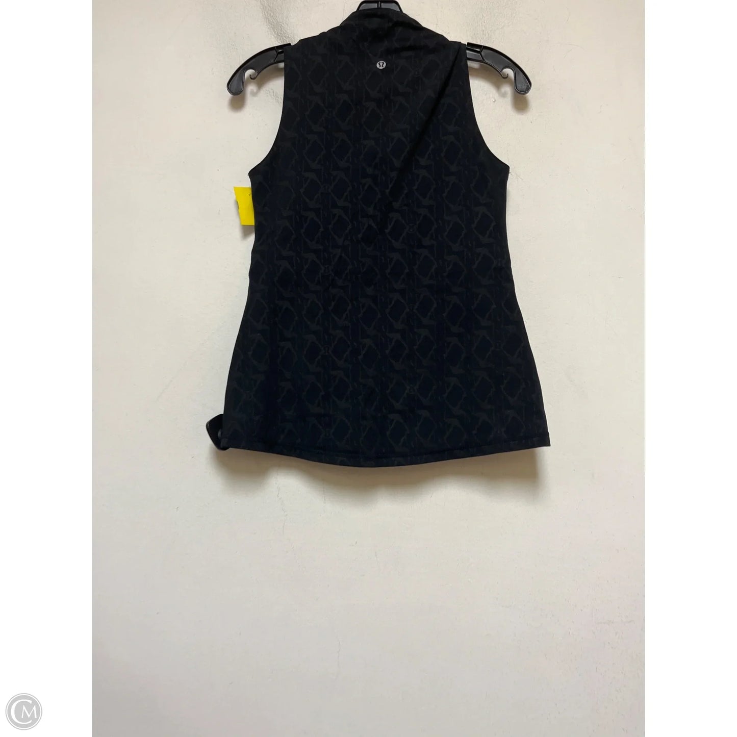 Athletic Tank Top By Lululemon In Black, Size: M