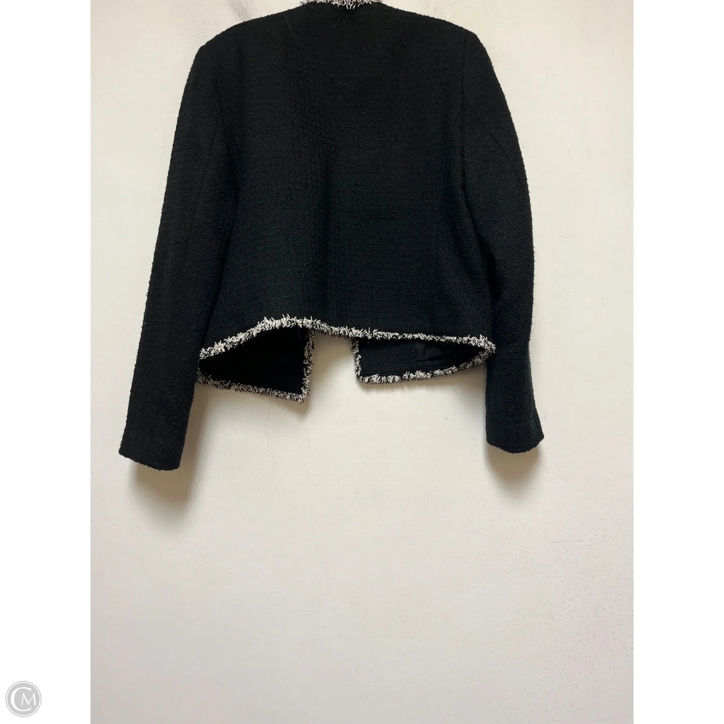 Blazer By Loft In Black & White, Size: S