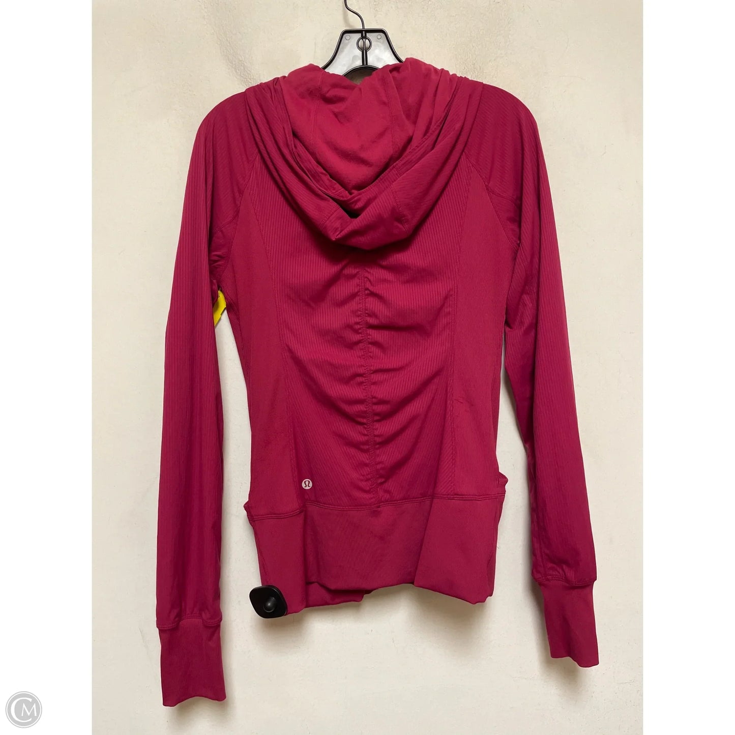 Athletic Jacket By Lululemon In Pink, Size: 8