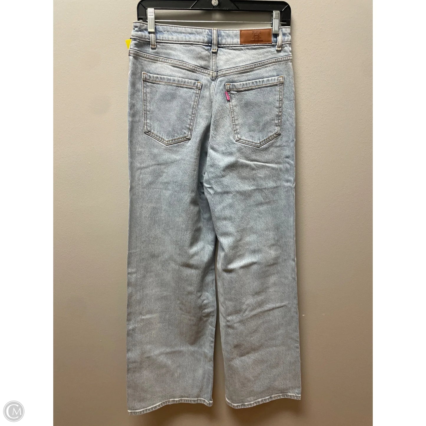 Jeans Wide Leg By Pink In Blue Denim, Size: 8