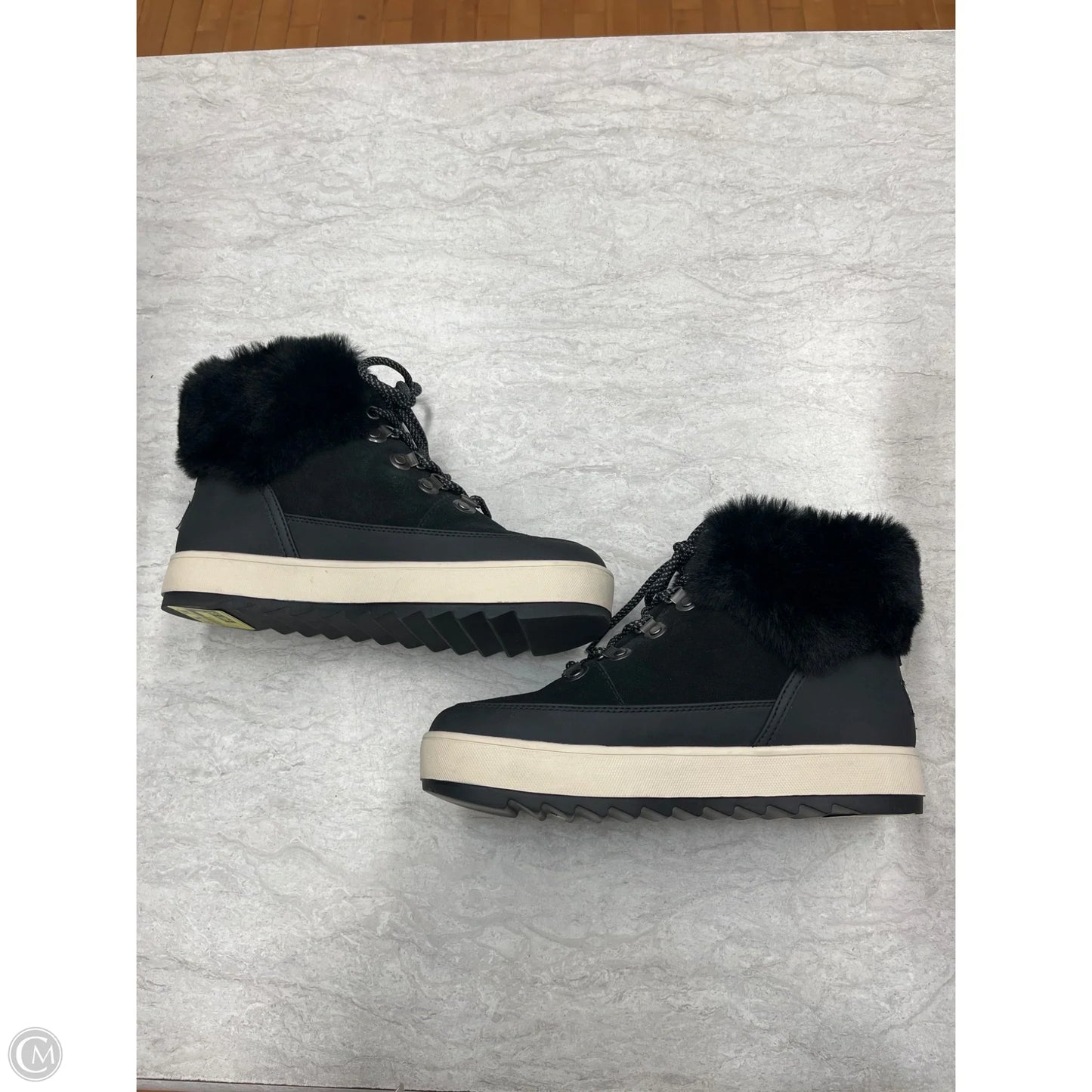 Boots Ankle Flats By Koolaburra By Ugg In Black, Size: 7