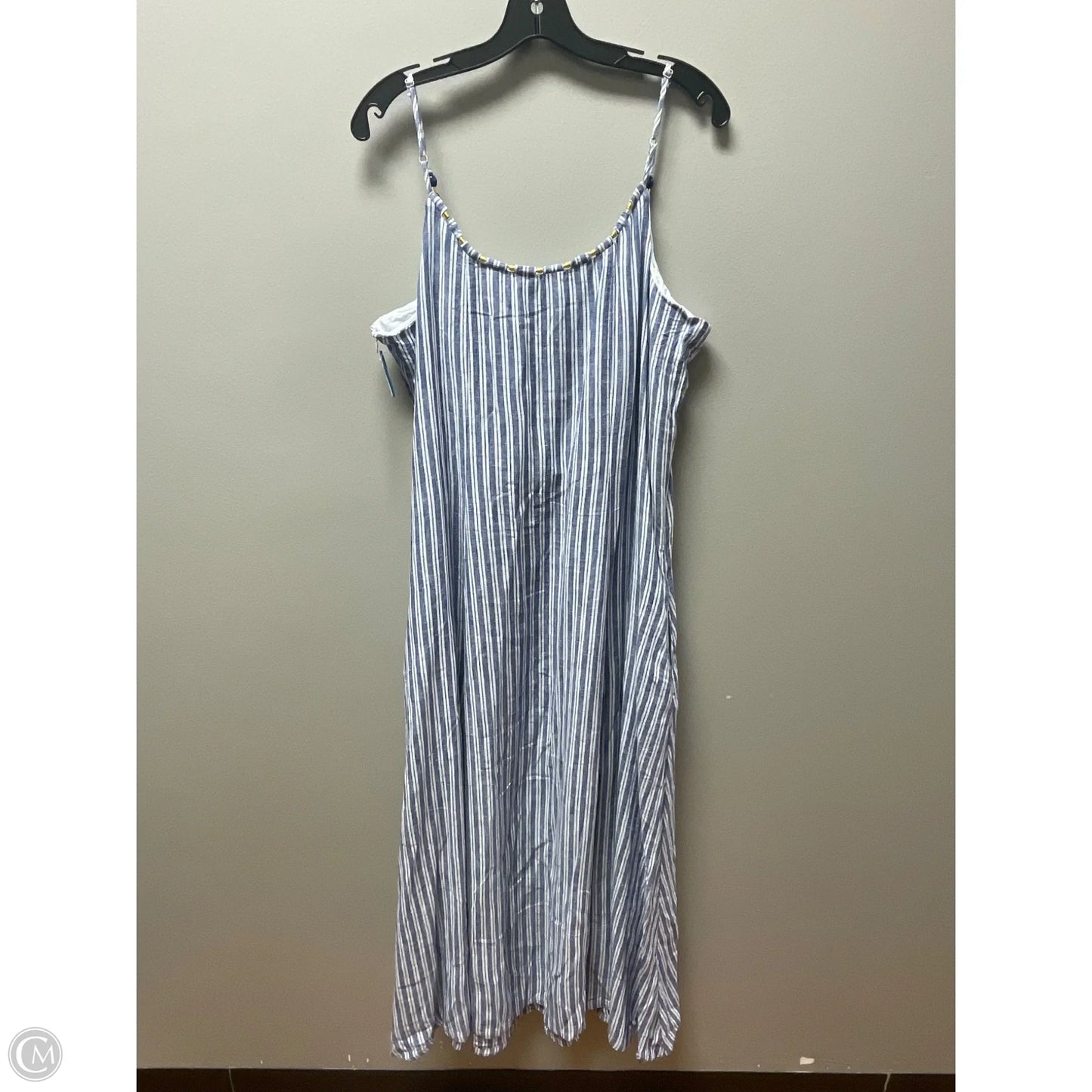 Dress Casual Maxi By Calypso St Barth In Striped Pattern, Size: Xxl