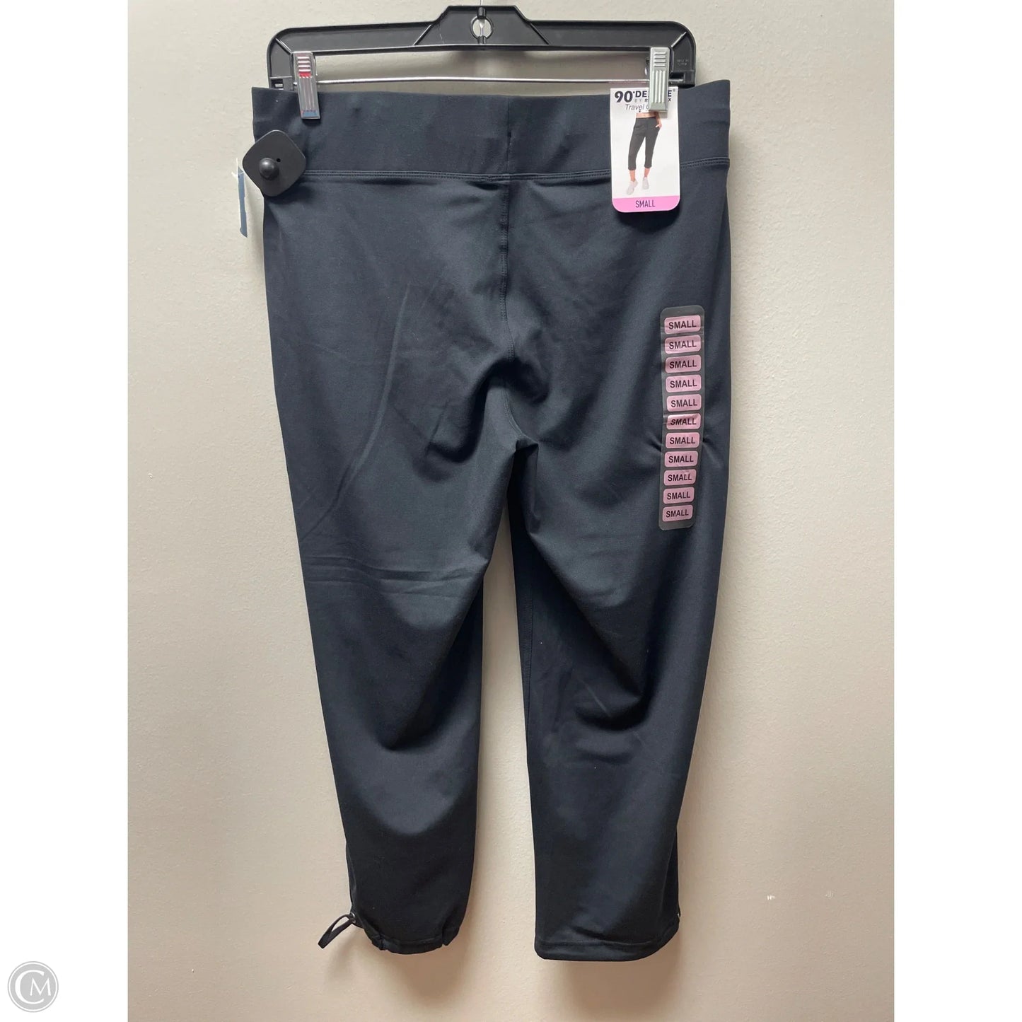 Athletic Capris By 90 Degrees By Reflex In Black, Size: S