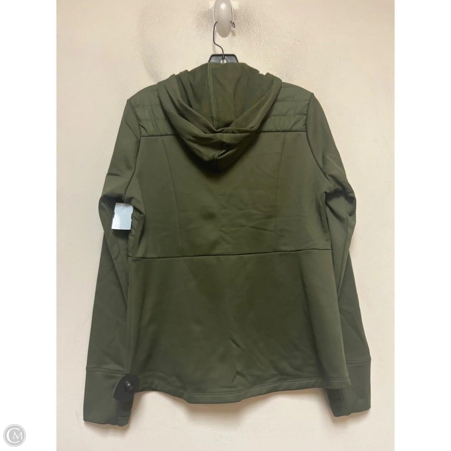 Athletic Jacket By Avia In Green, Size: M