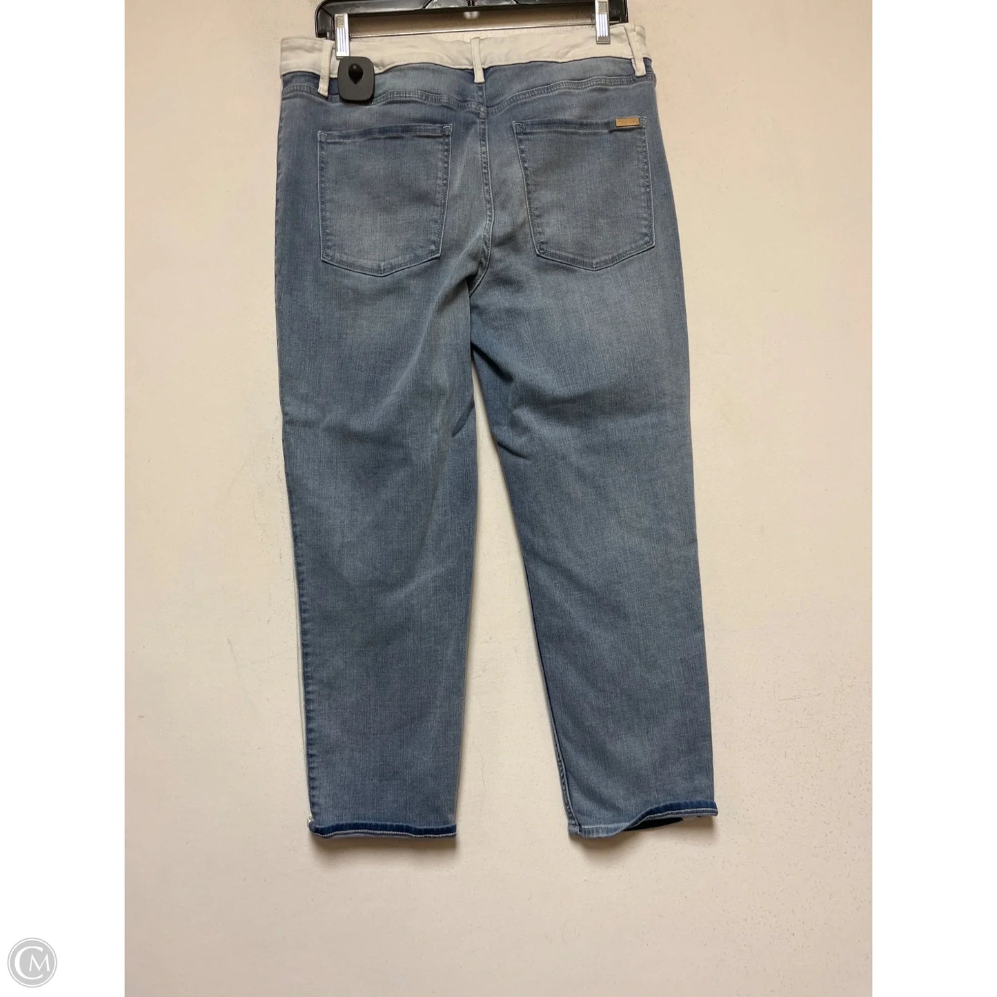 Jeans Skinny By White House Black Market In Blue & White, Size: 12
