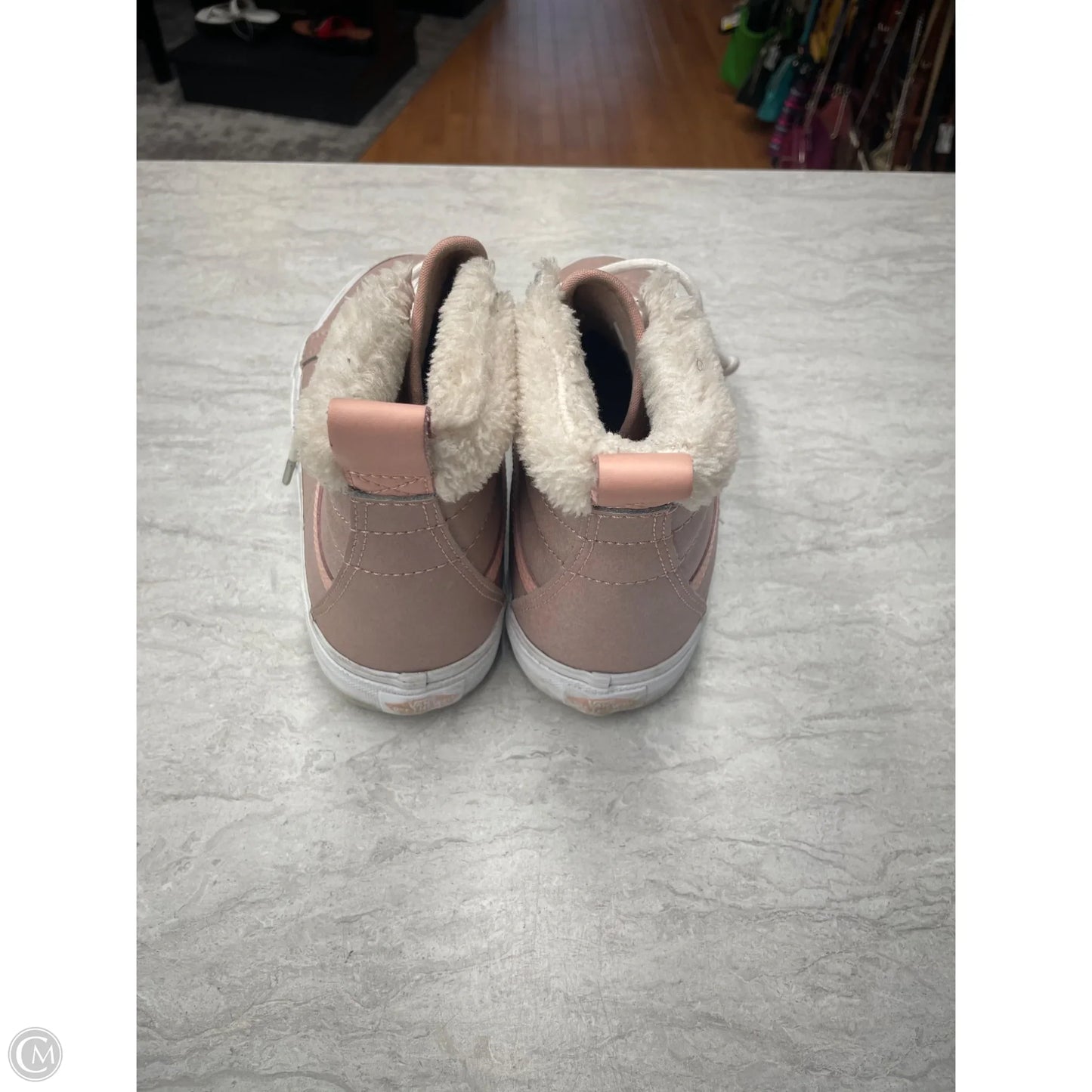 Shoes Sneakers By Vans In Pink, Size: 7