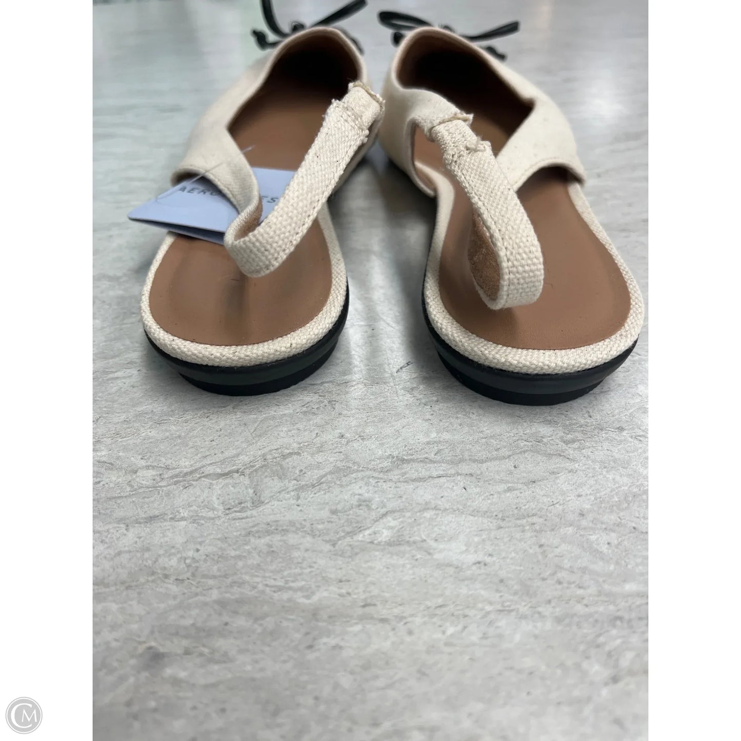 Shoes Flats By Aerosoles In Black & Tan, Size: 9