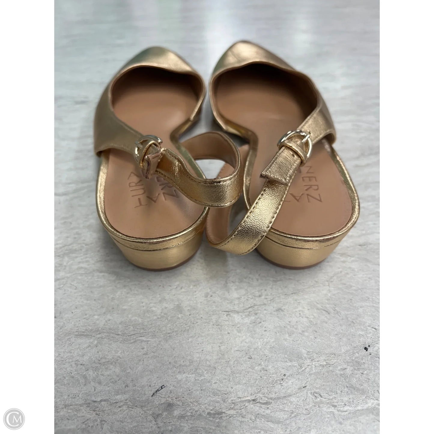 Shoes Flats By Naturalizer In Gold, Size: 9.5