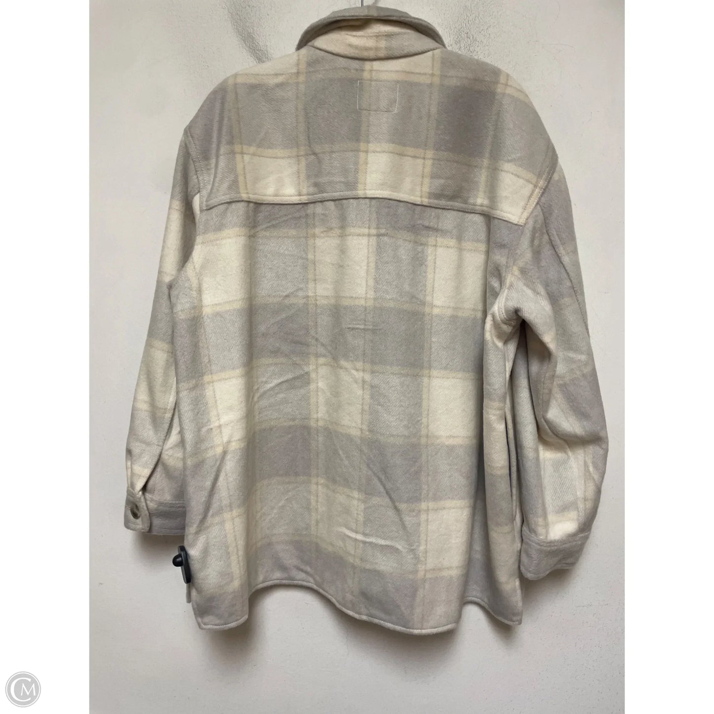 Jacket Shirt By Old Navy In Plaid Pattern, Size: Xl