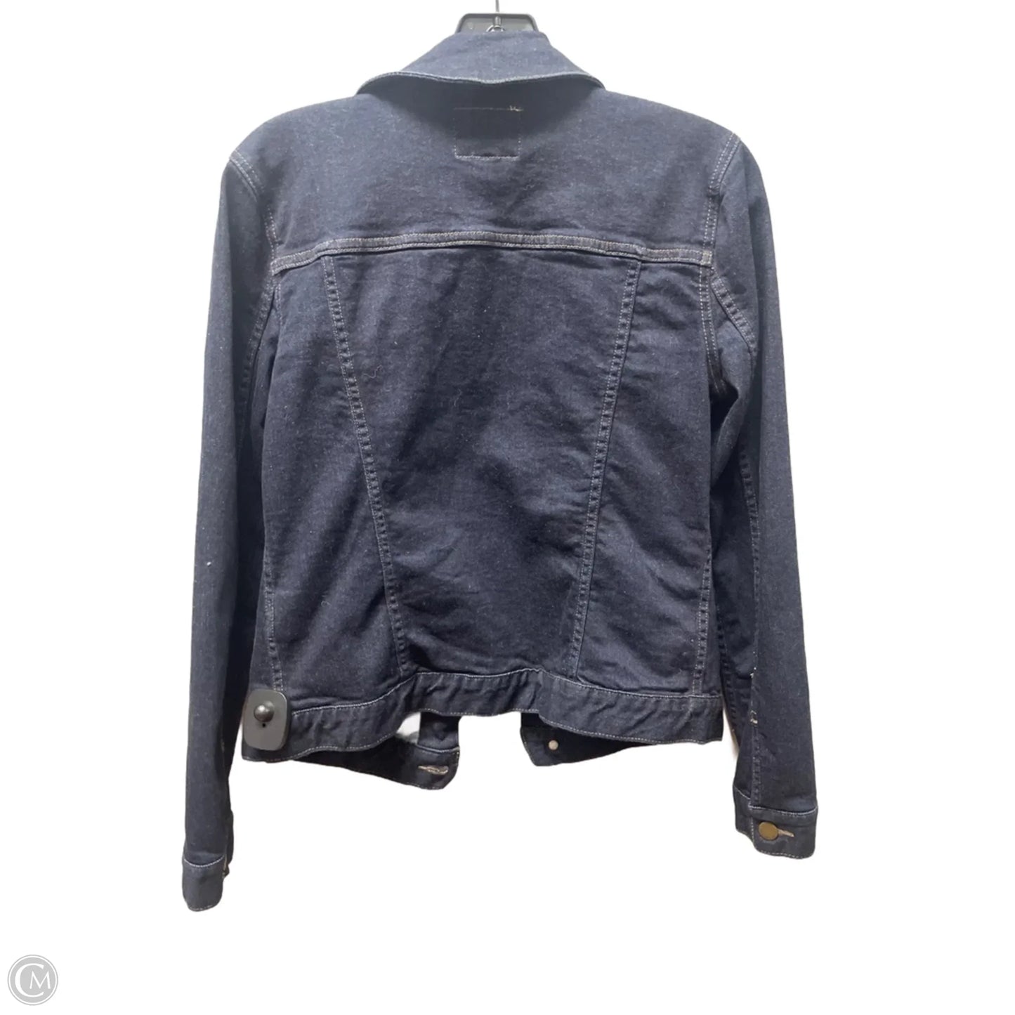 Jacket Denim By Calvin Klein In Blue Denim, Size: M