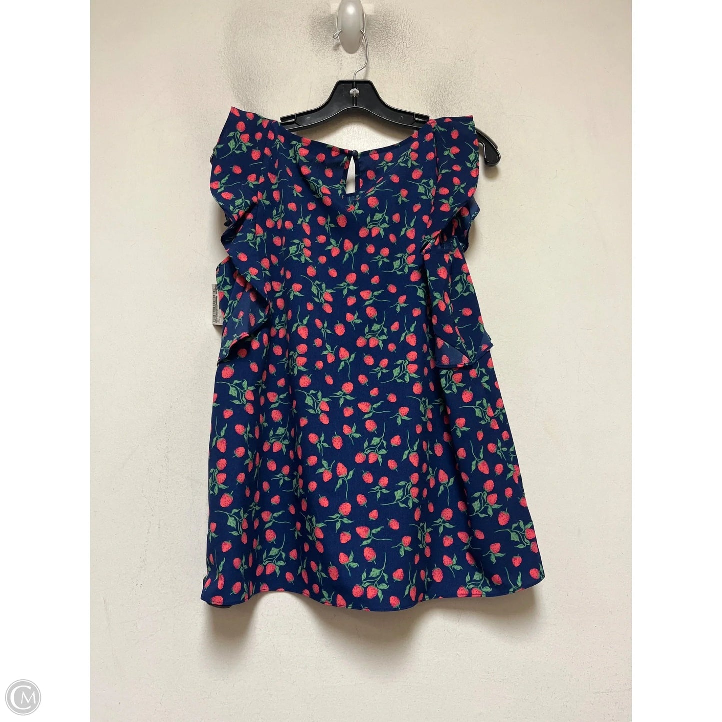 Top Sleeveless By Juicy Couture In Blue & Green, Size: Xl