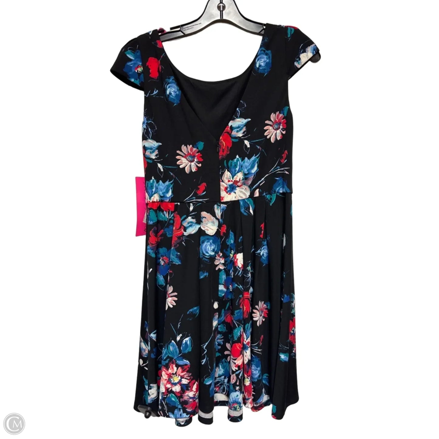 Dress Casual Short By Betsey Johnson In Floral Print, Size: S