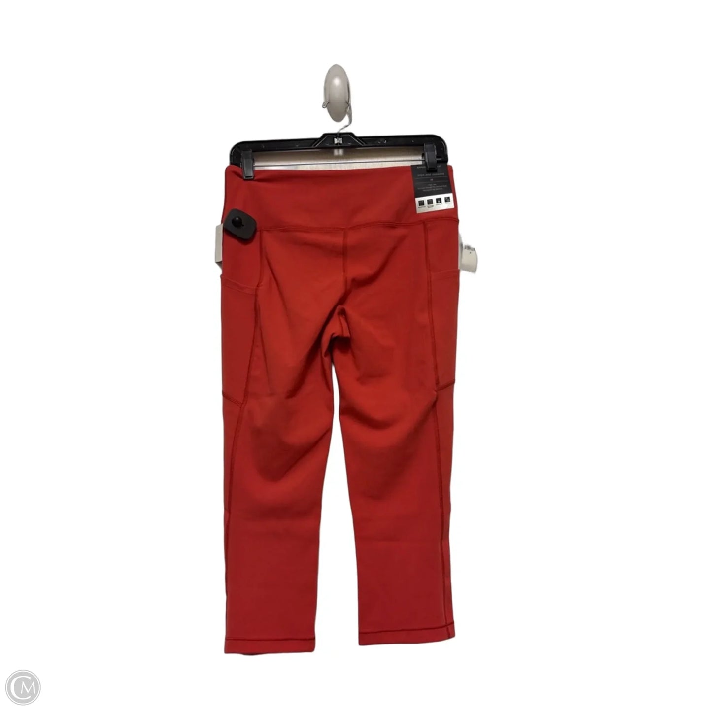 Athletic Leggings Capris By Banana Republic In Orange, Size: M