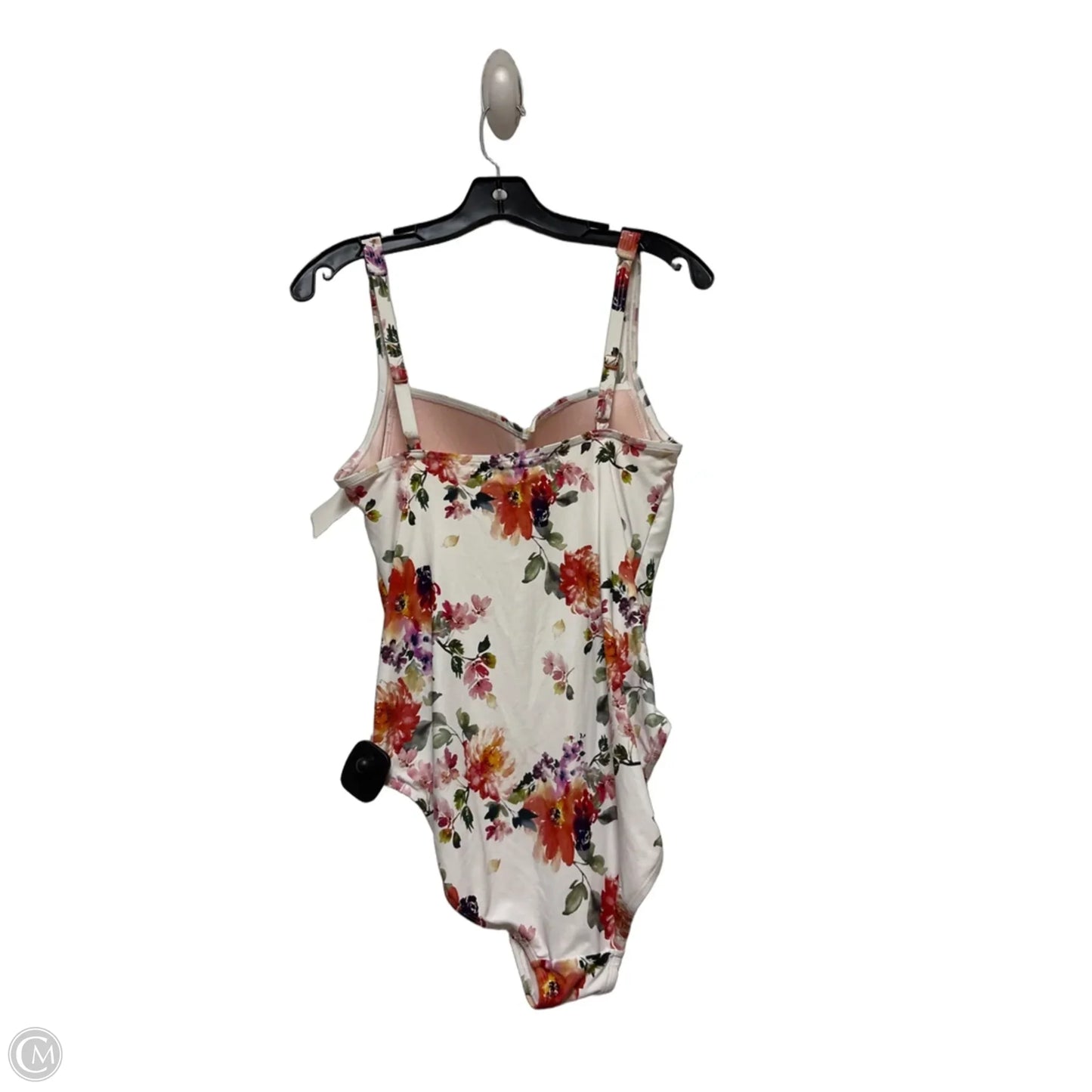 Swimsuit By Clothes Mentor In Floral Print, Size: M