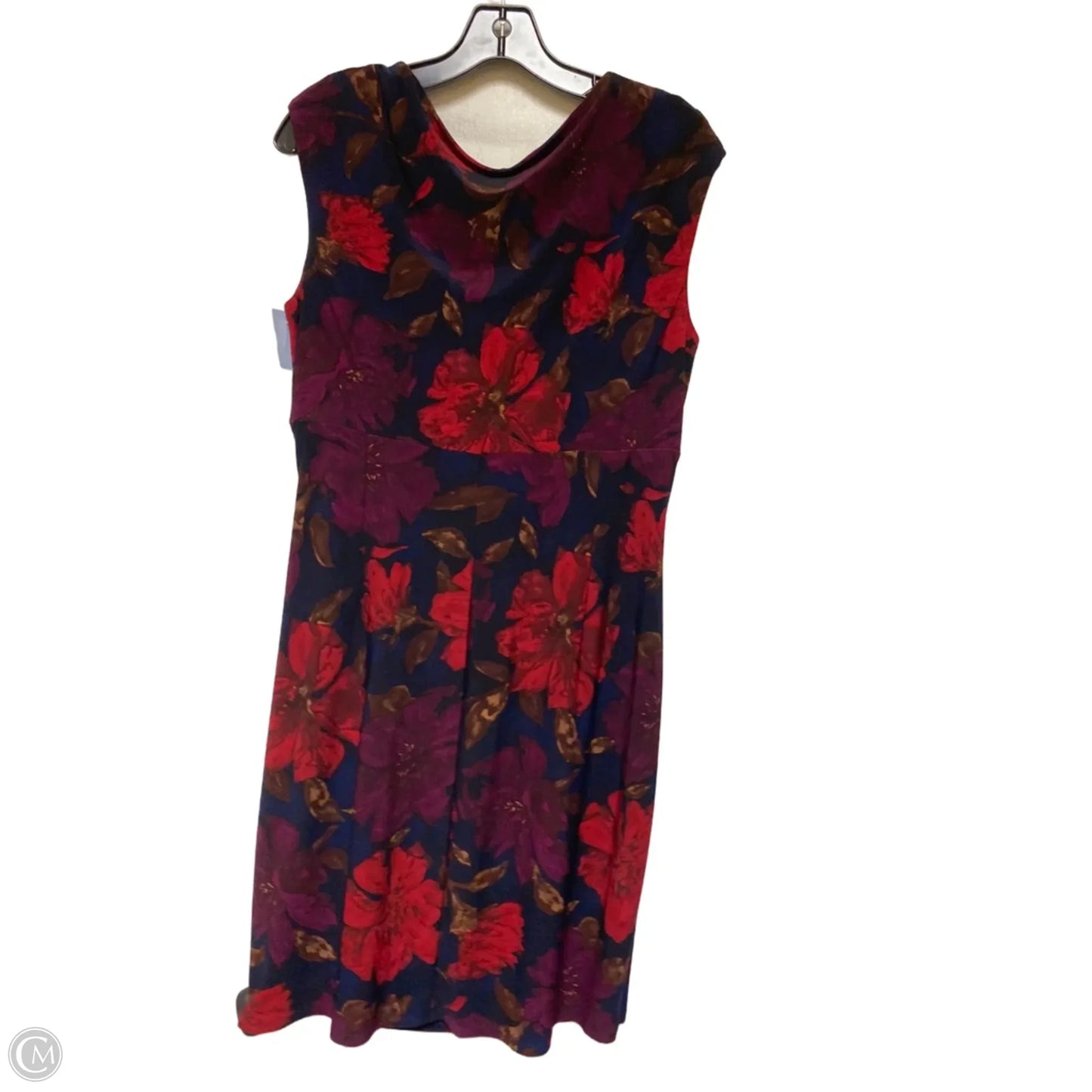 Dress Casual Short By Ralph Lauren In Floral Print, Size: Xlp