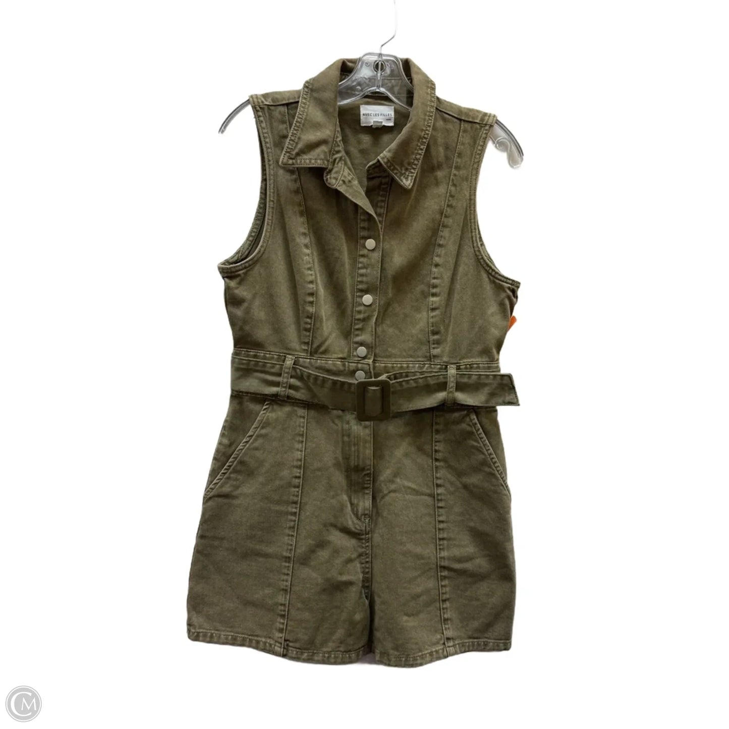 Romper By Avec Les Filles In Green, Size: M