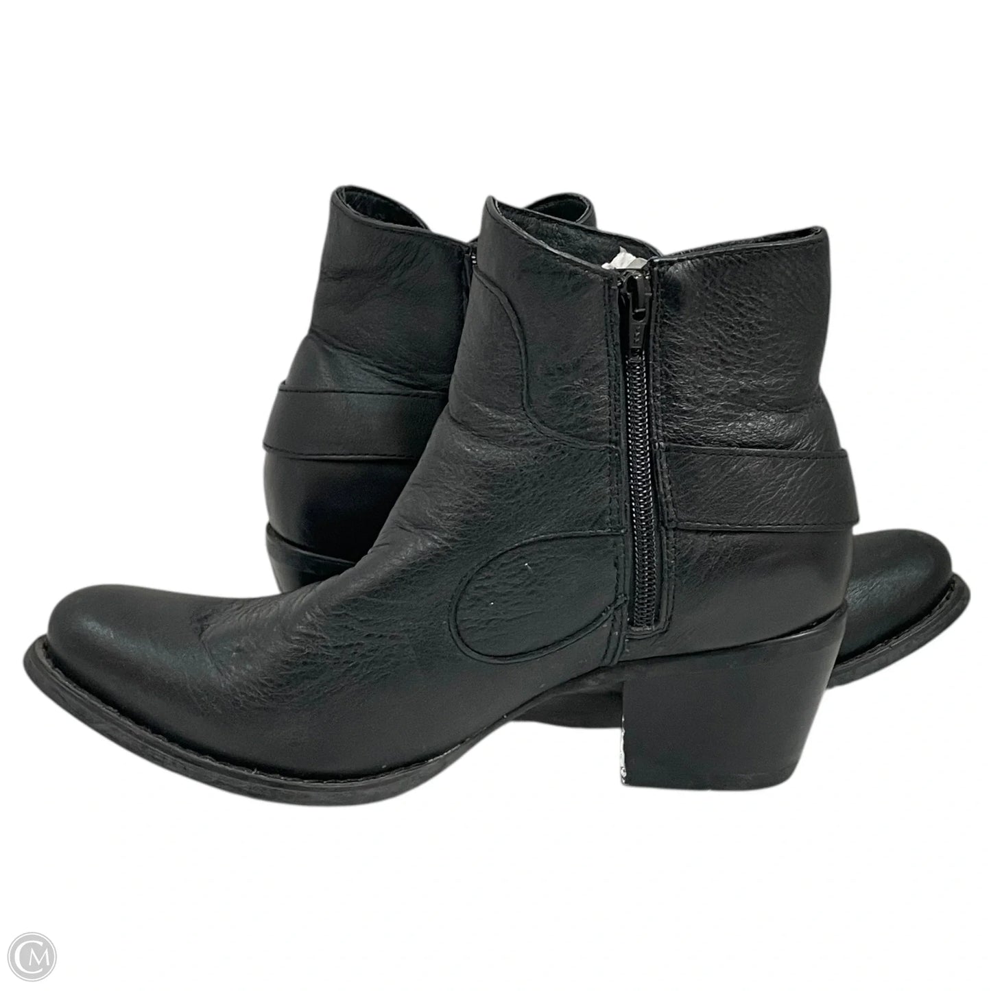 Boots Ankle Heels By Durango In Black, Size: 9.5