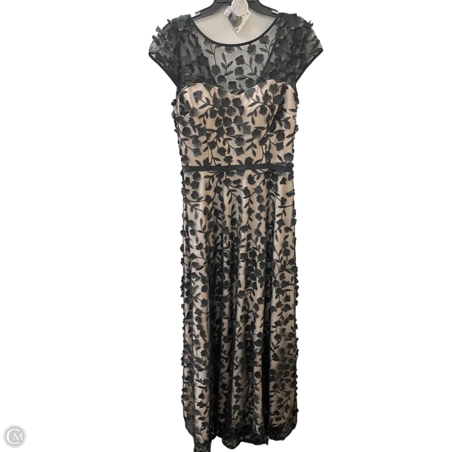 Dress Designer By Xscape In Black, Size: 4