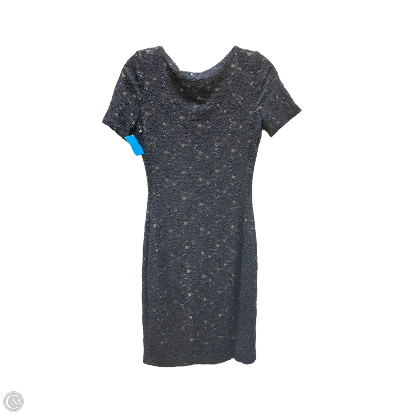 Dress Party Midi By Badgley Mischka In Blue, Size: S