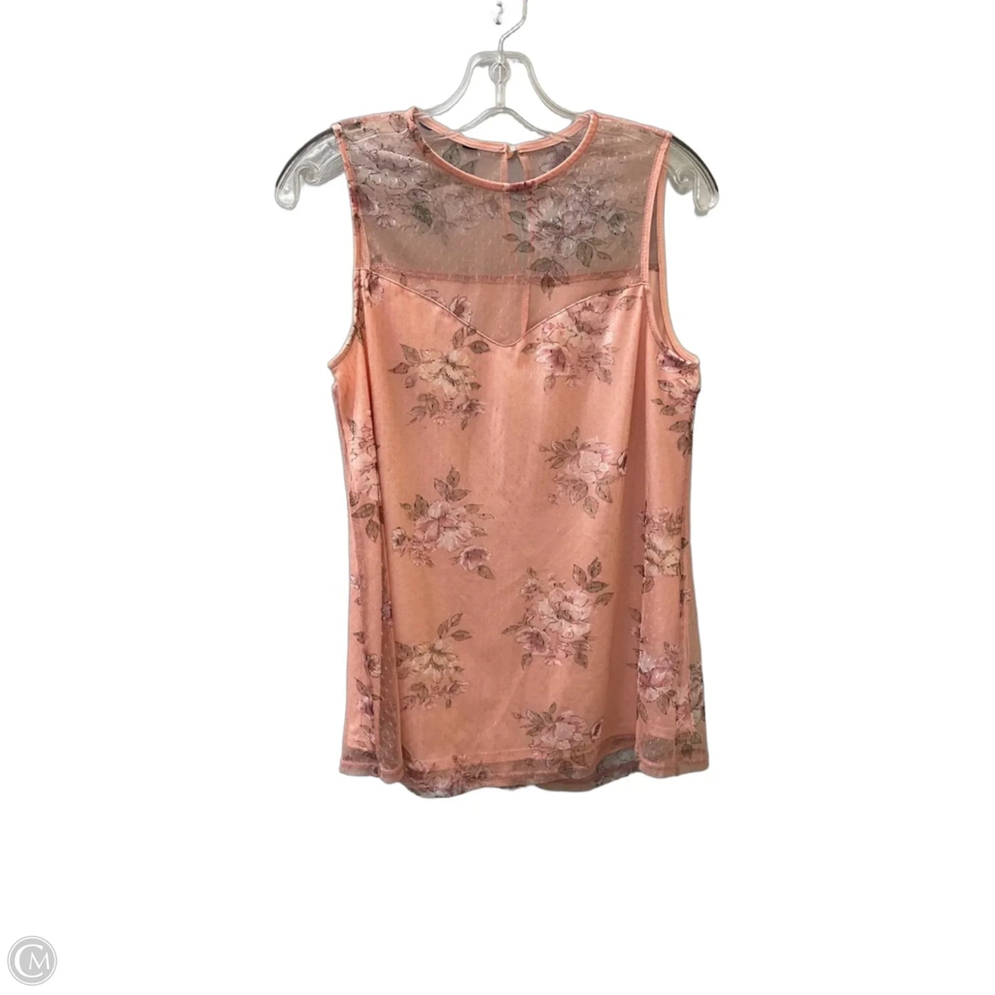 Top Sleeveless By Cme In Pink, Size: M
