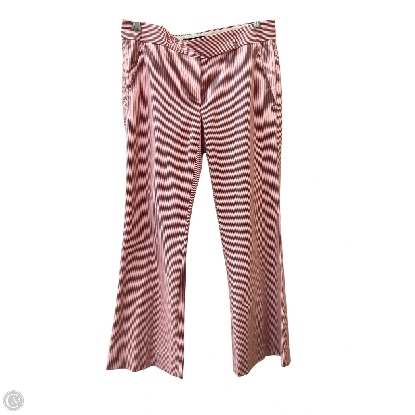 Pants Set 2pc By Theory In Red & Silver, Size: S