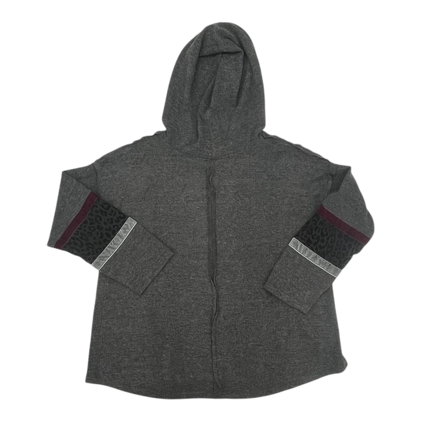 Top Ls By Kori America In Grey, Size:Xl