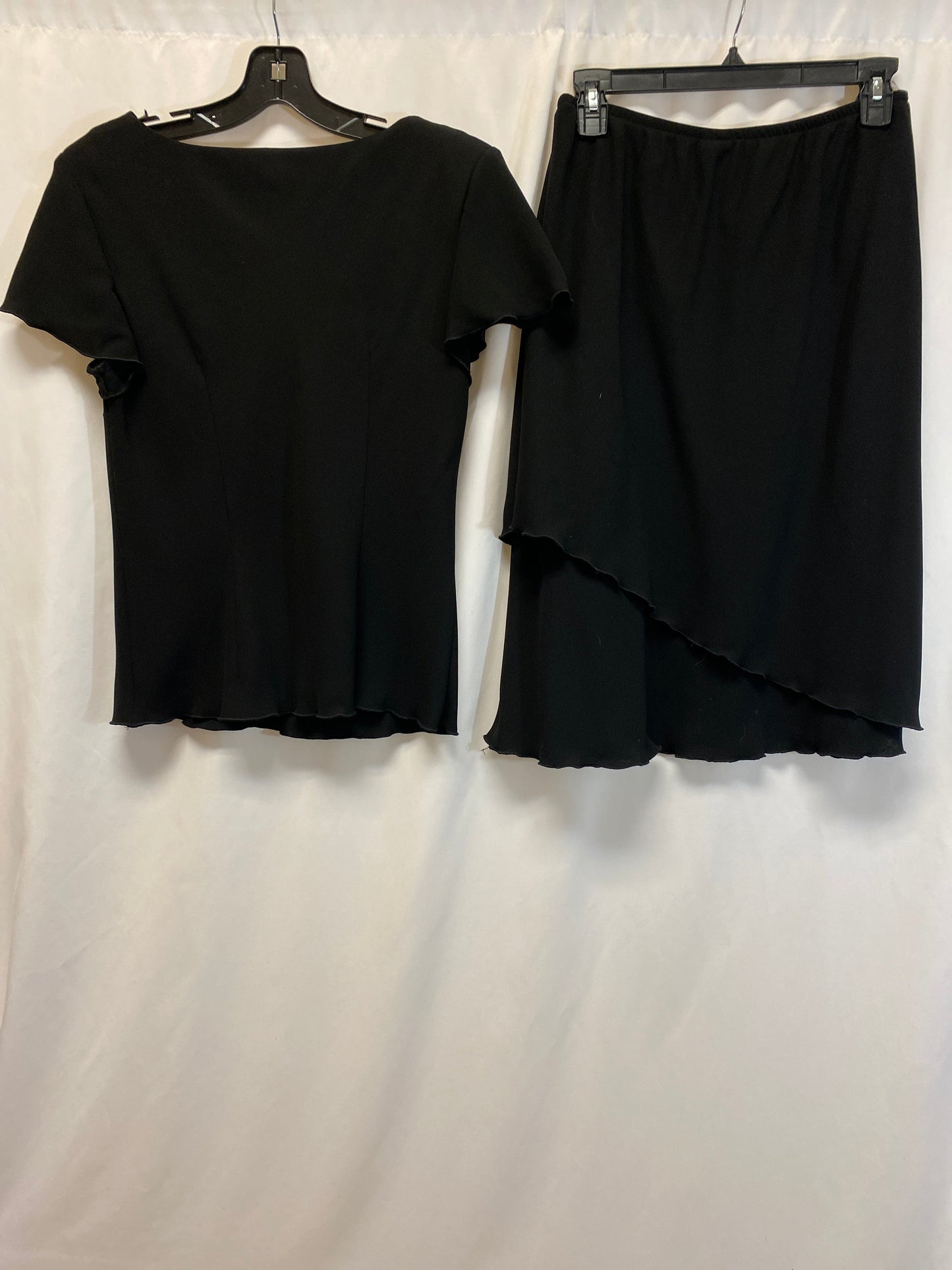 Skirt Set 2pc By Sl Fashions In Black, Size: L