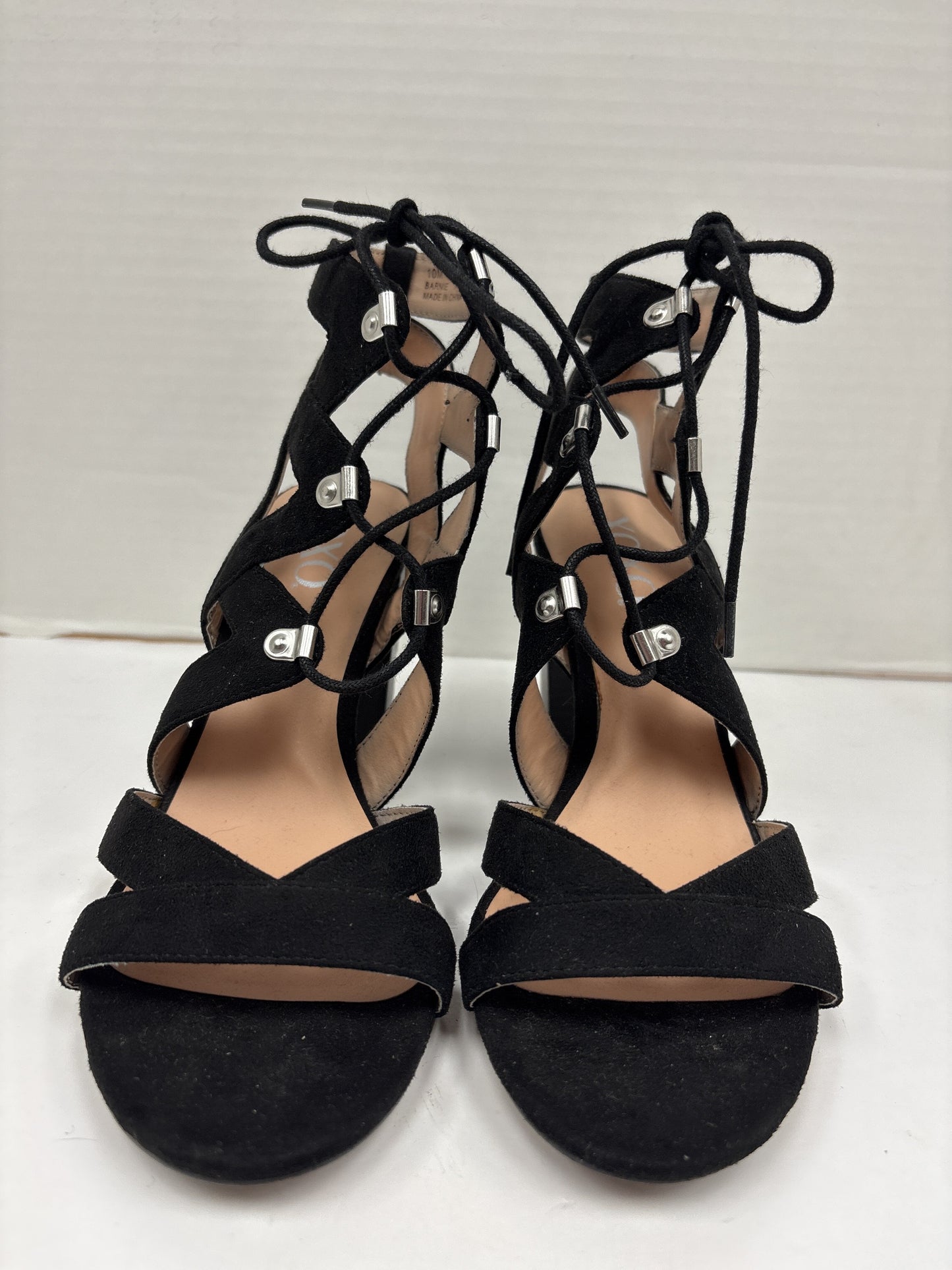 Shoes Heels Block By Xoxo Size: 10