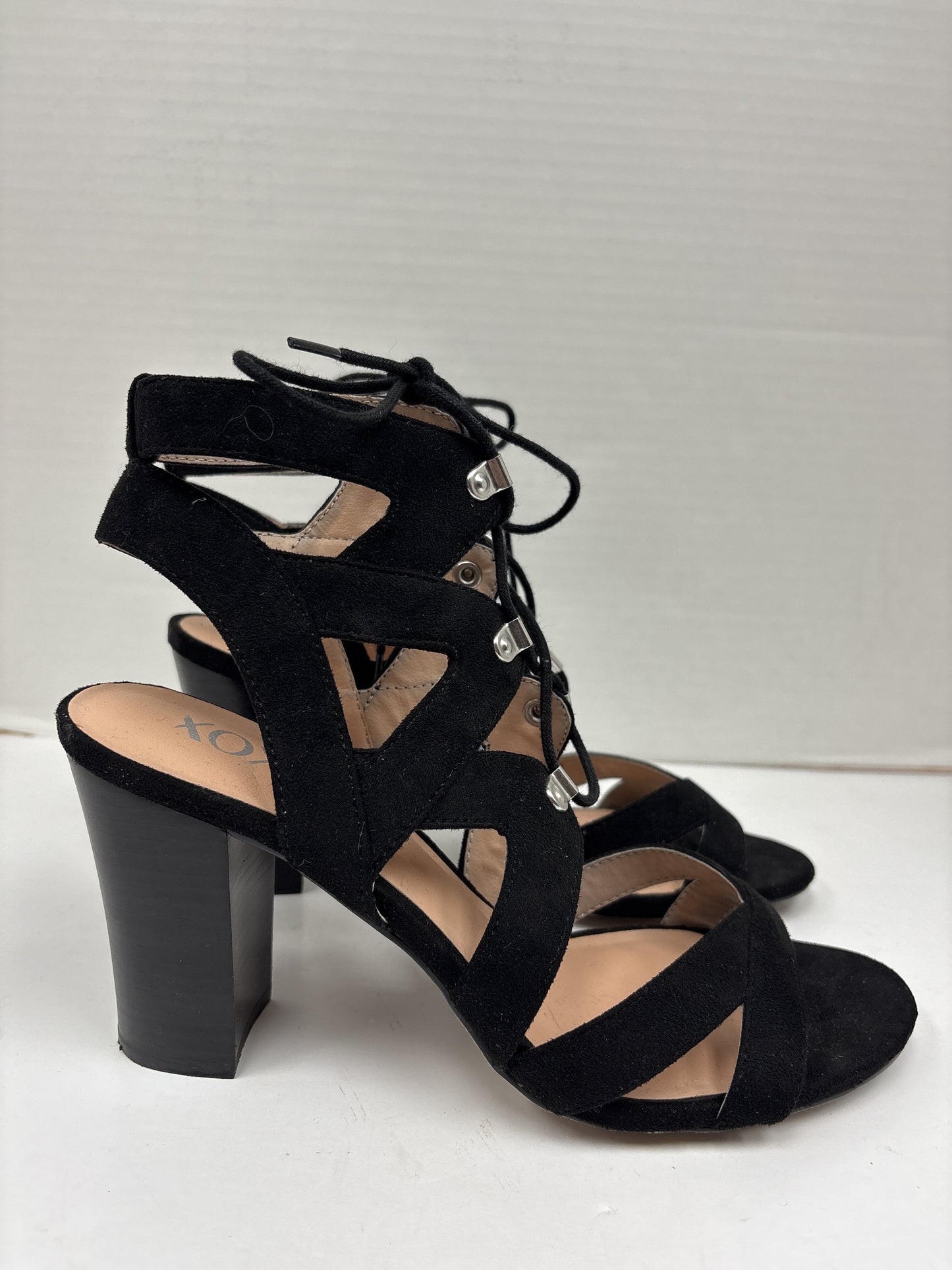 Shoes Heels Block By Xoxo Size: 10