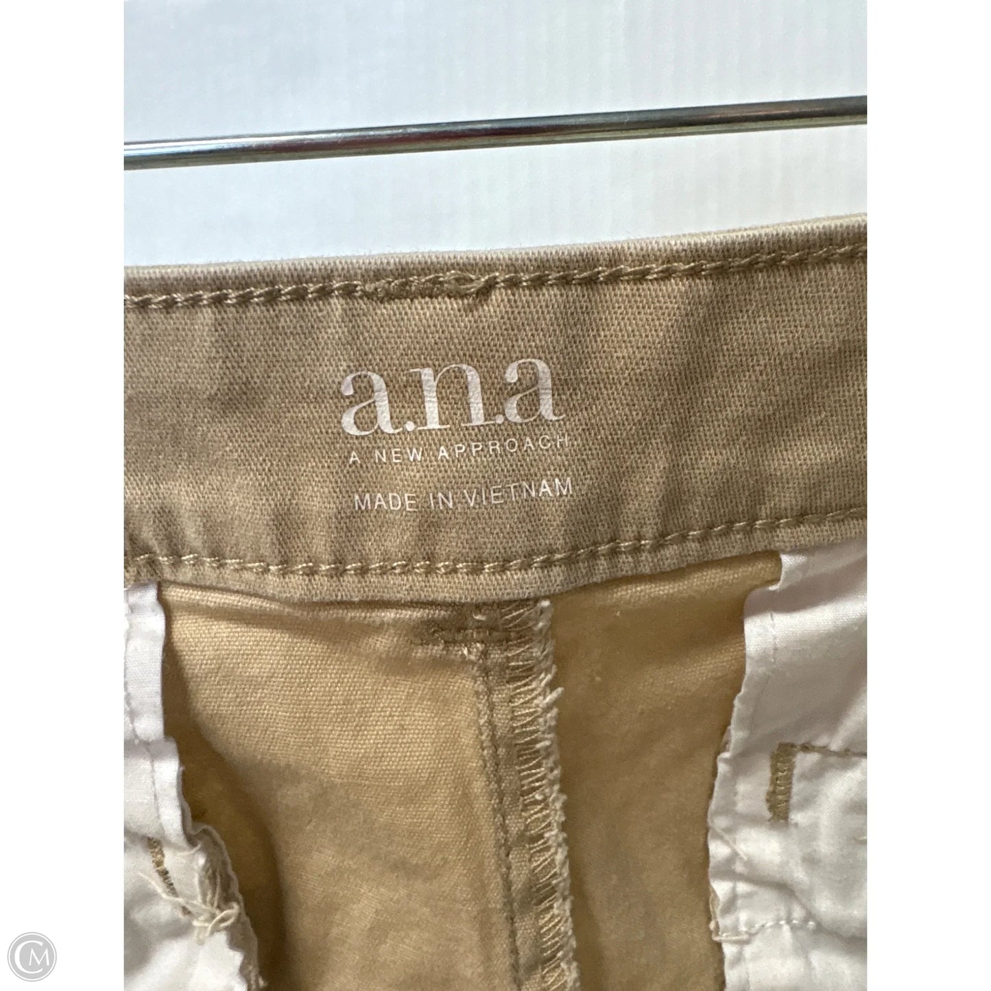 Shorts By Ana In Tan, Size: 12