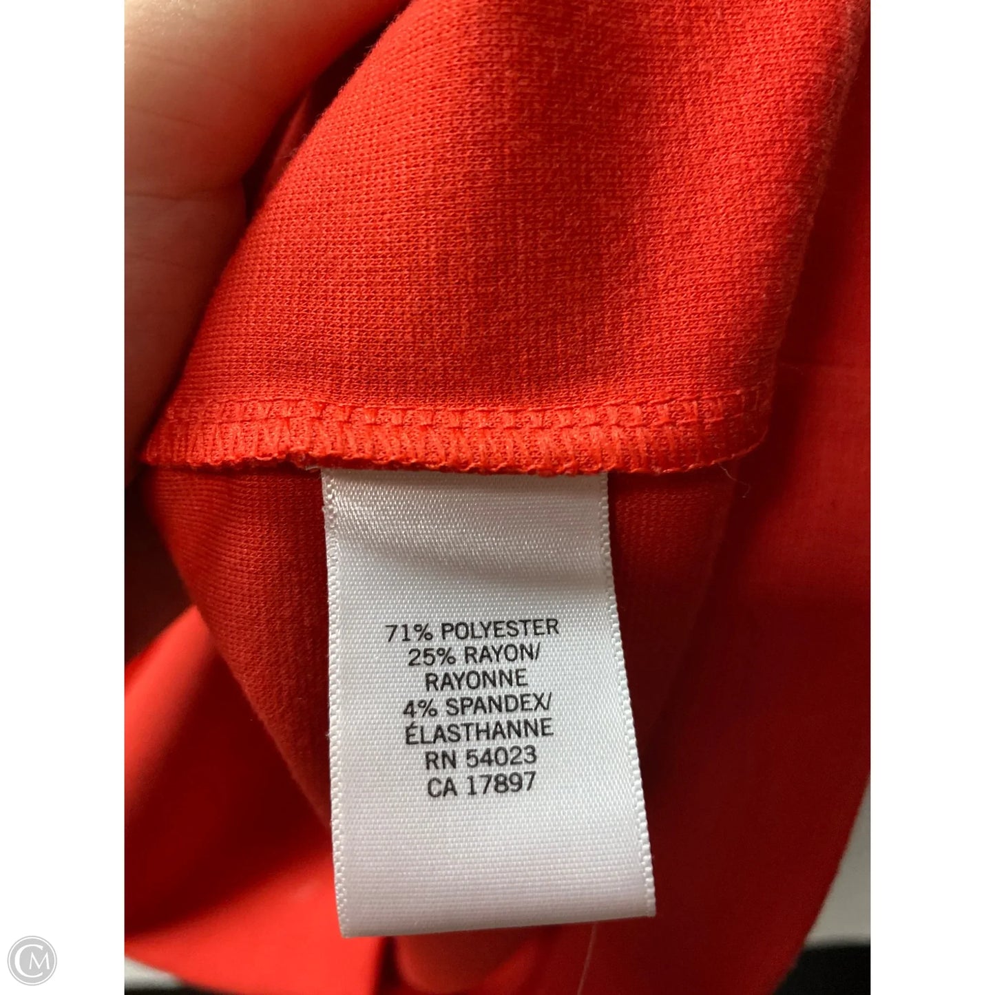 Dress Casual Midi By Banana Republic In Red, Size: Xl