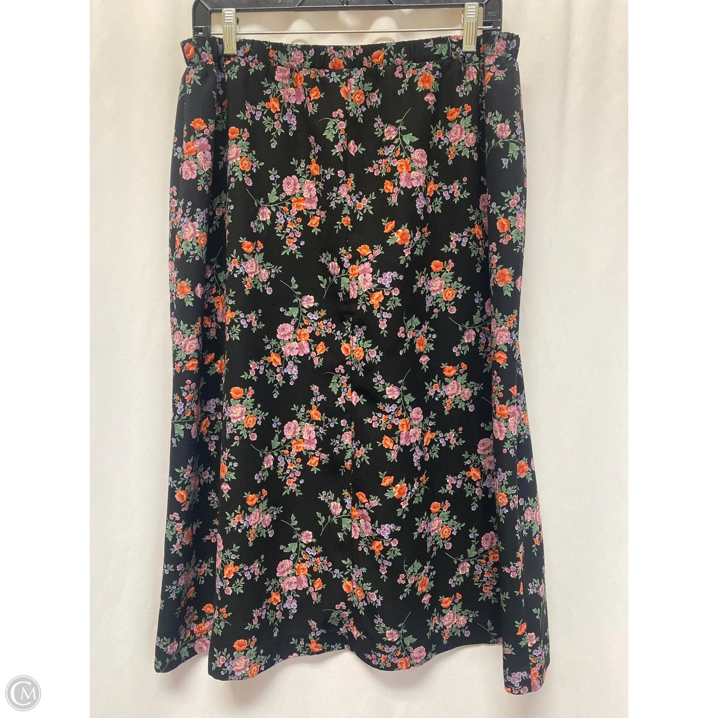 Skirt Midi By Allison Daley In Black, Size: 14