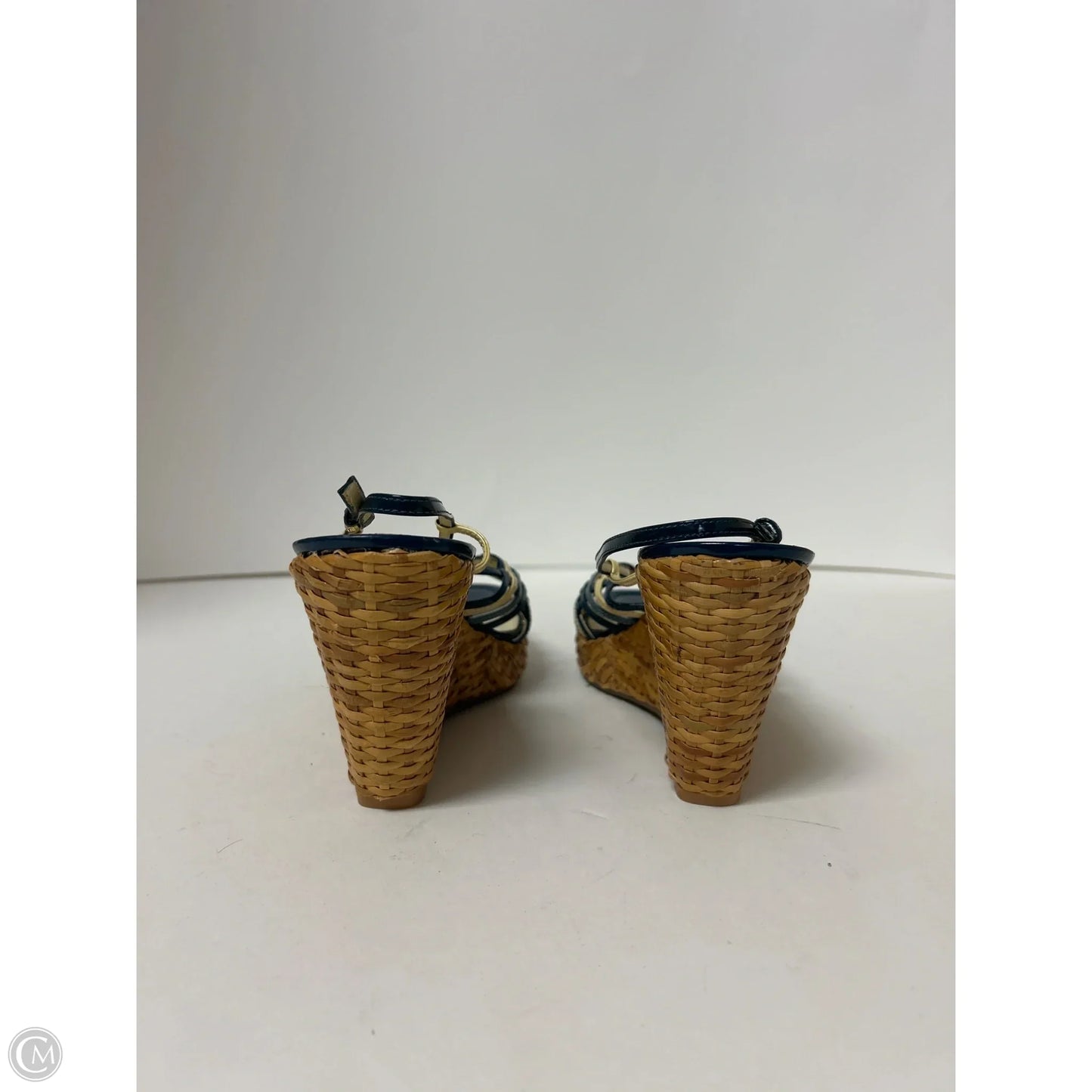 Shoes Heels Block By Franco Sarto In Blue, Size: 6.5