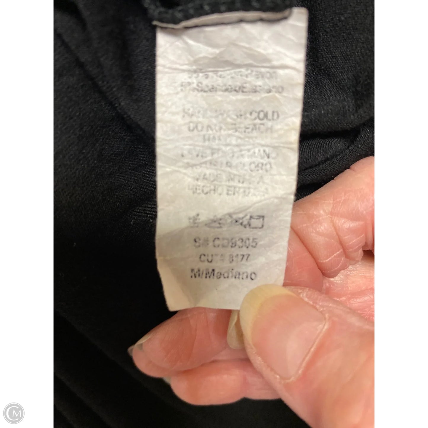 Dress Casual Midi By Clothes Mentor In Black, Size: M