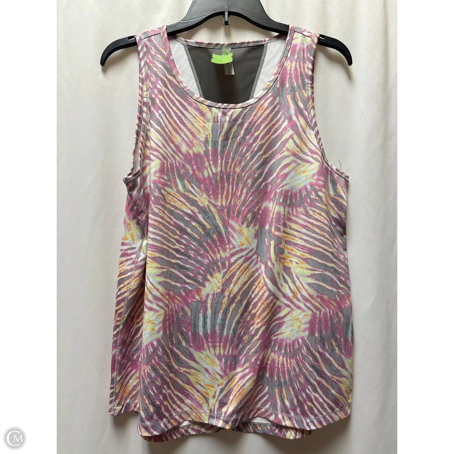 Athletic Tank Top By Ideology In Pink, Size: M