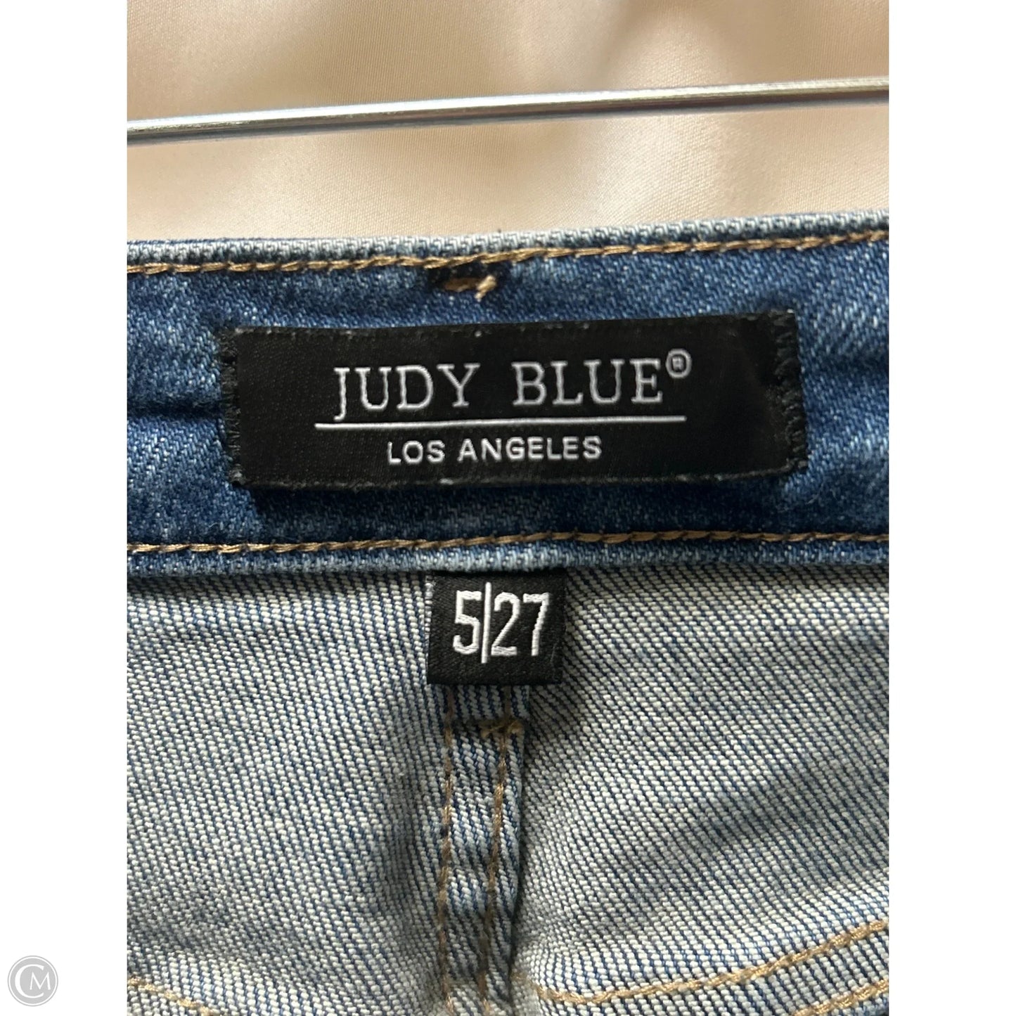 Jeans Skinny By Judy Blue In Blue Denim, Size: 4