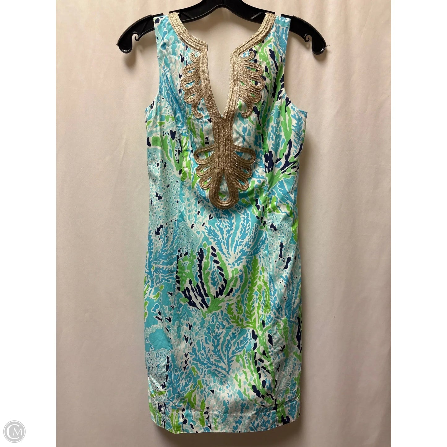 Dress Designer By Lilly Pulitzer In Blue, Size: 2