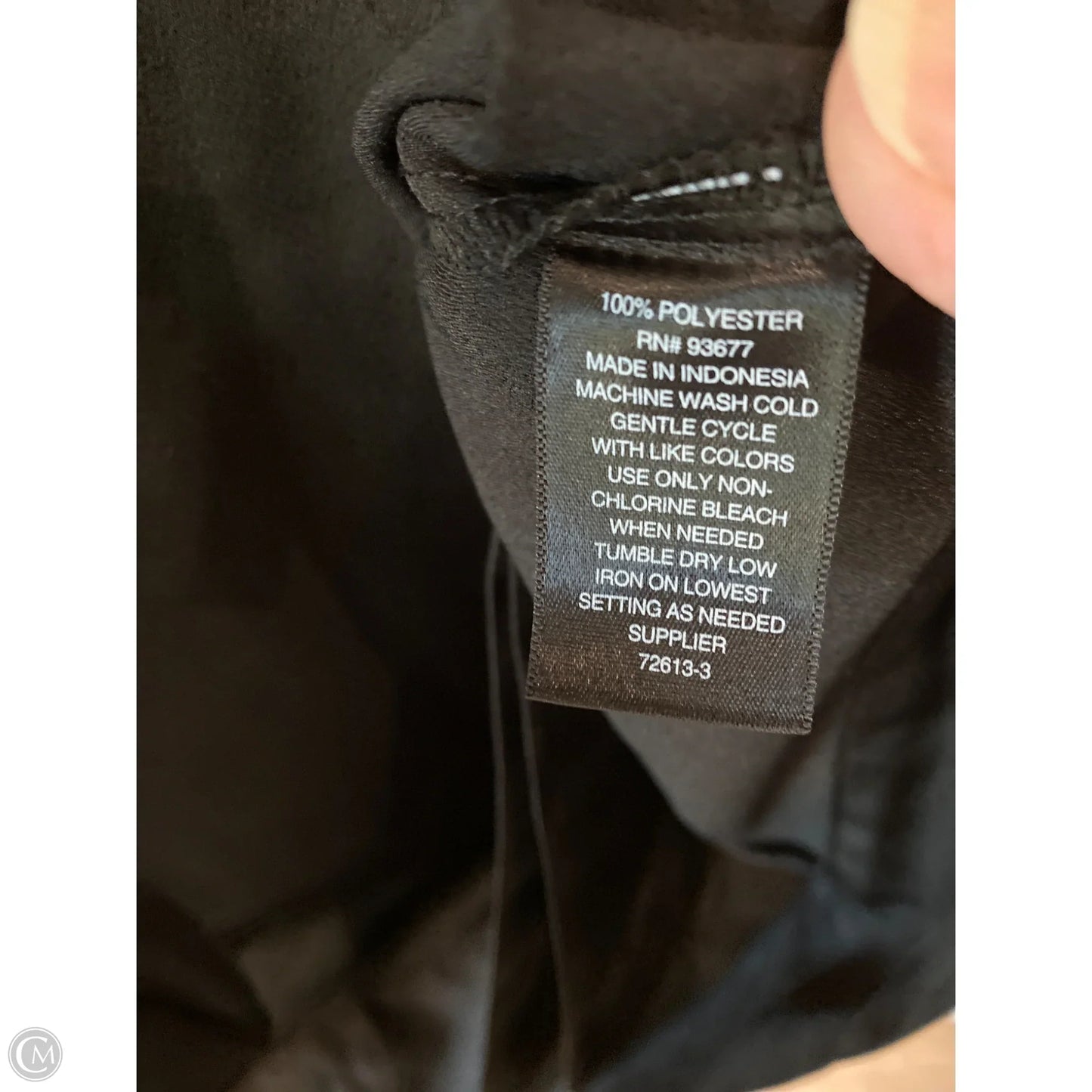 Top Long Sleeve By Worthington In Black, Size: Xl