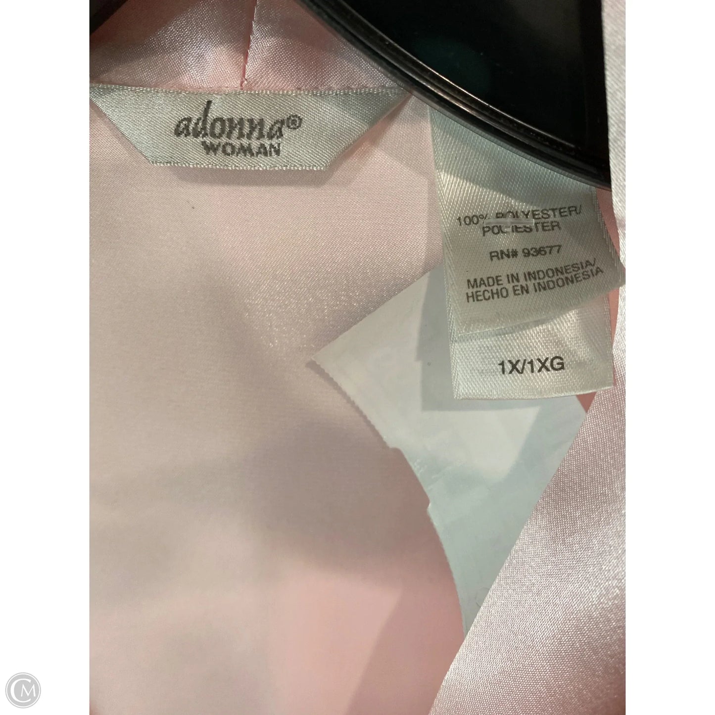 Pajamas 2pc By Adonna In Pink, Size: 1x