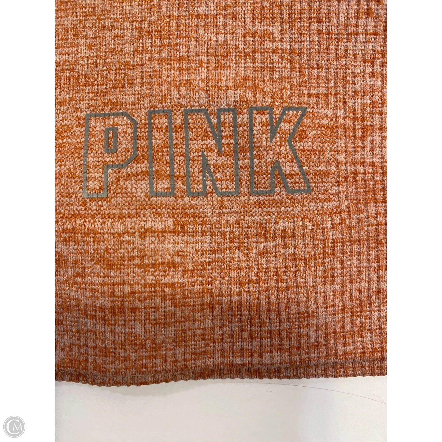 Athletic Bra By Pink In Orange, Size: M