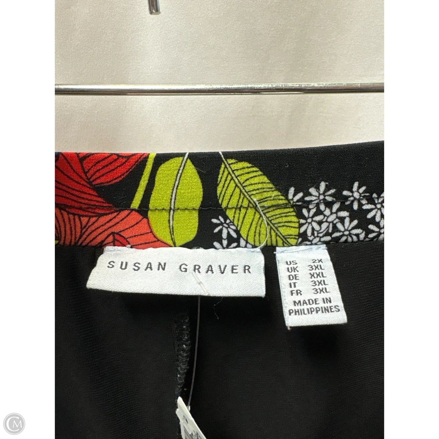 Shorts By Susan Graver In Multi-colored, Size: 2x