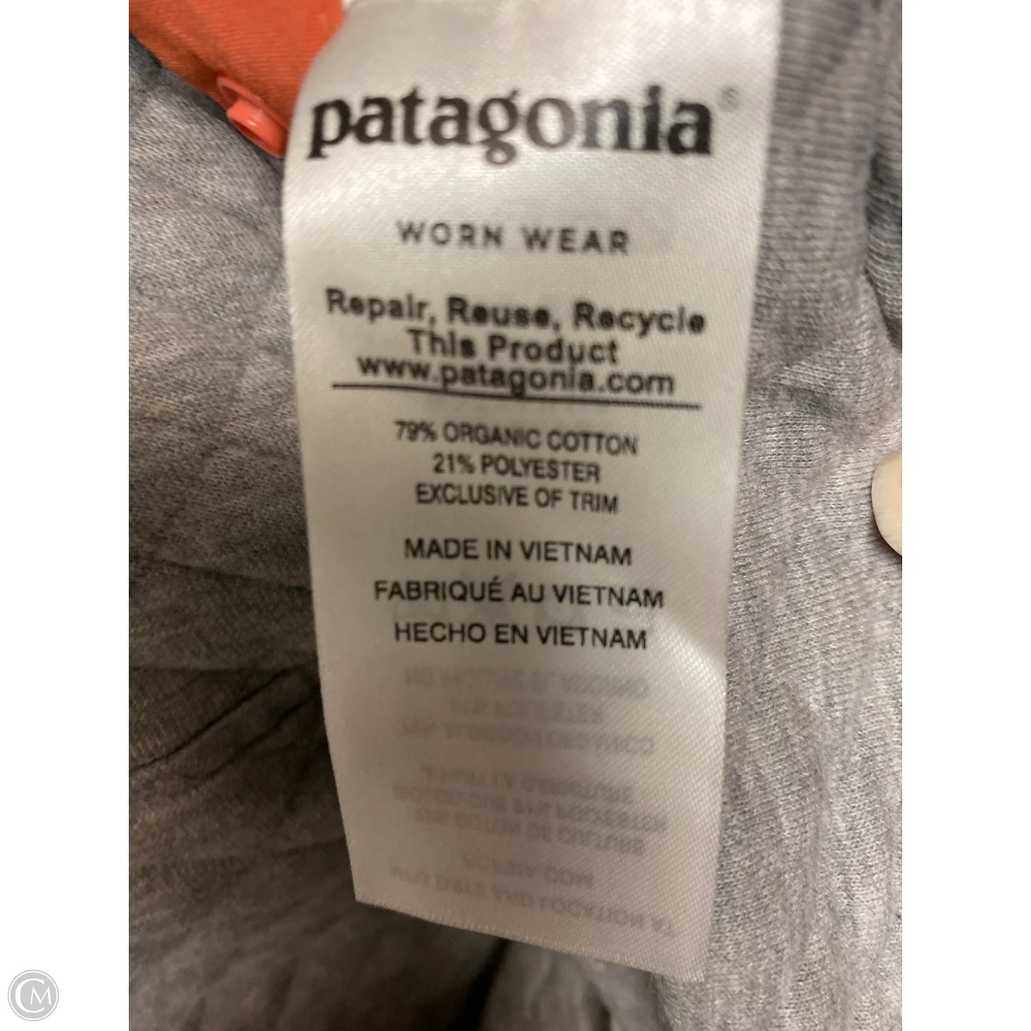 Sweatshirt Crewneck By Patagonia In Grey, Size: S